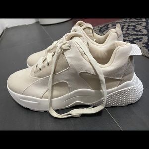 Beige Sneakers